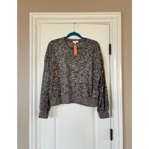 BNWT Colsie Women's Long Sleeve Lounge Sweatshirt Size 1X - Picture 1 of 4